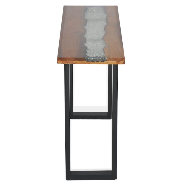 Table console Teck 100 x 35 x 75 cm