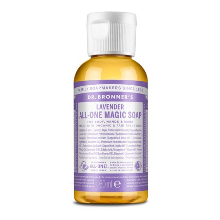 Liquid Soap Dr Bronner's 60 ml Lavendar