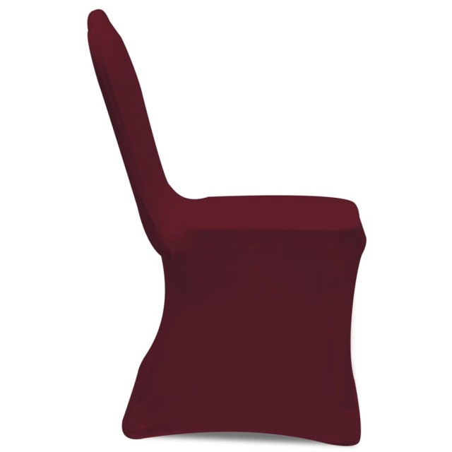 50 housses de chaise extensibles bordeaux