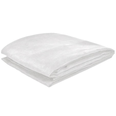 Housse de canapé Micro-suède Crème 210x280 cm