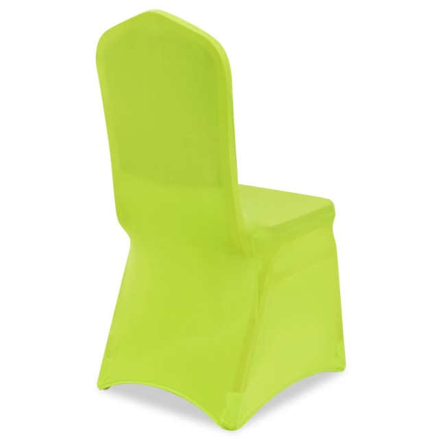 Housse de chaise extensible 4 pcs vert