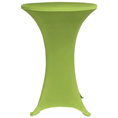 Housse de table extensible 2 pcs 60 cm Verte