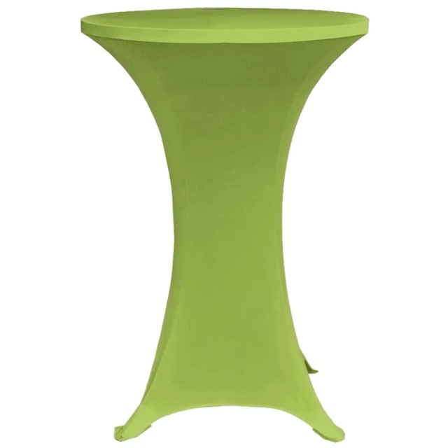 Housse de table extensible 2 pcs 80 cm Verte