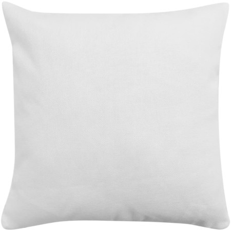 Housses de coussin 4 pcs Aspect de lin Blanc 50x50 cm