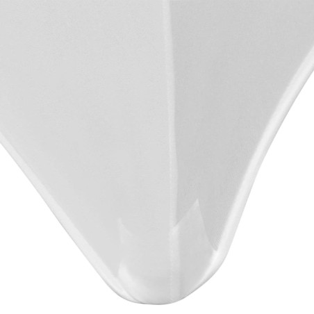 Housses extensibles pour table 2 pièces 243 x 76 x 74cm Blanc