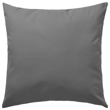 Oreiller d'extérieur lot de 2 45 x 45 cm Gris