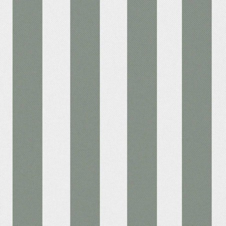 Oreiller d'extérieur lot de 4 Impression rayure 45 x 45 cm Gris