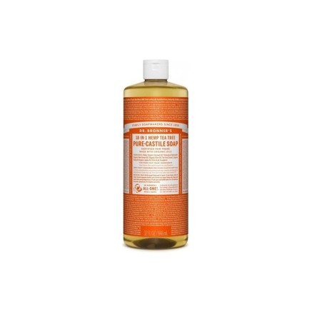 Savon liquide Dr Bronner's Hemp Tea Tree 945 ml