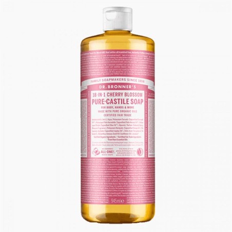 Jabón Líquido Dr Bronner's Cherry Blossom 945 ml
