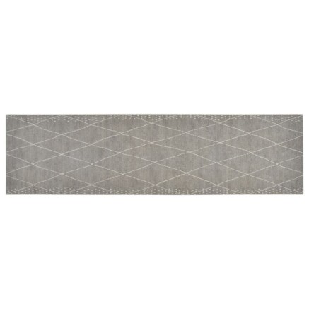 Tapis de cuisine lavable impression losange 45x150 cm velours 2
