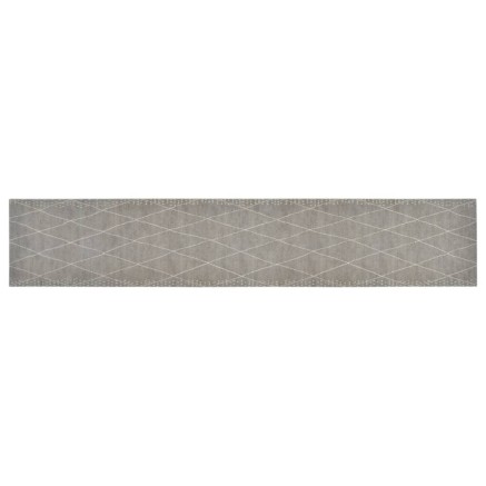 Tapis de cuisine lavable impression losange 60x300 cm velours 2