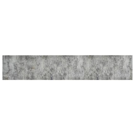 Tapis de cuisine lavable impression béton 60x300 cm velours 2