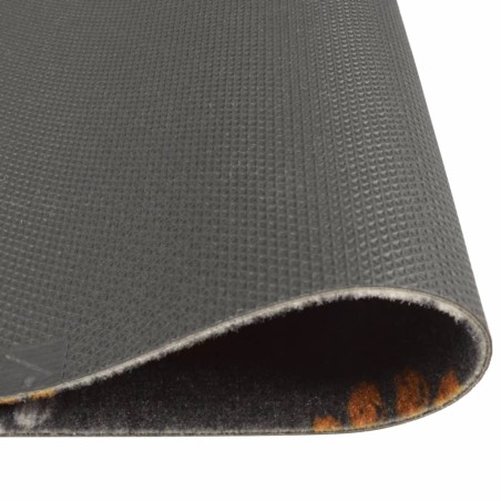 Tapis de cuisine lavable impression de pattes 60x180 cm velours