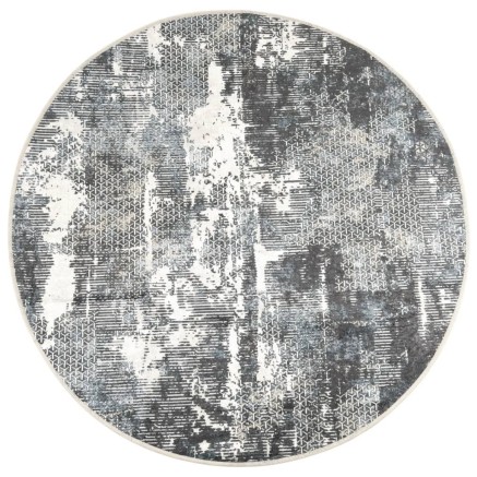 Tapis lavable multicolore Ø 120 cm antidérapant 2