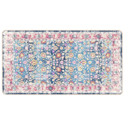 Tapis lavable multicolore 80x150 cm antidérapant 2