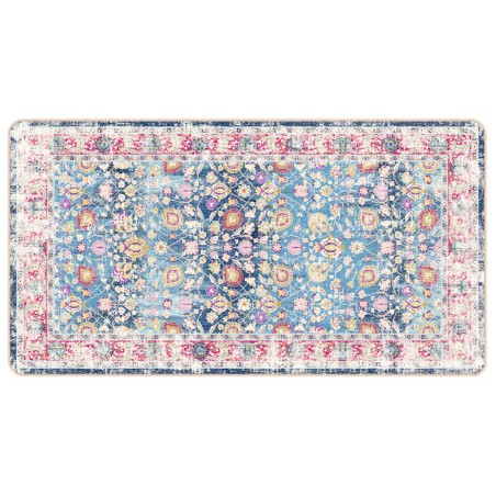 Tapis lavable multicolore 80x150 cm antidérapant