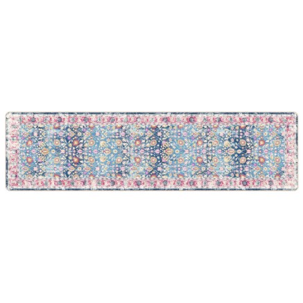 Tapis lavable multicolore 80x300 cm antidérapant 2