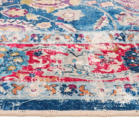 Tapis lavable multicolore 190x300 cm antidérapant