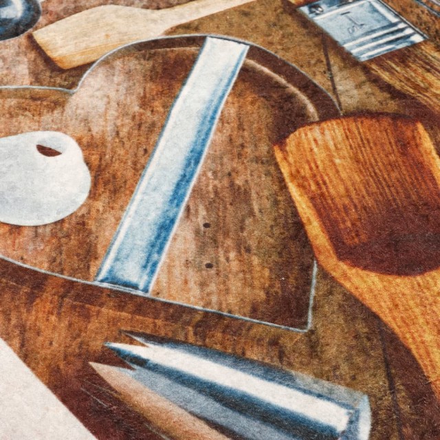 Tapis de cuisine multicolore 60x180 cm lavable antidérapant