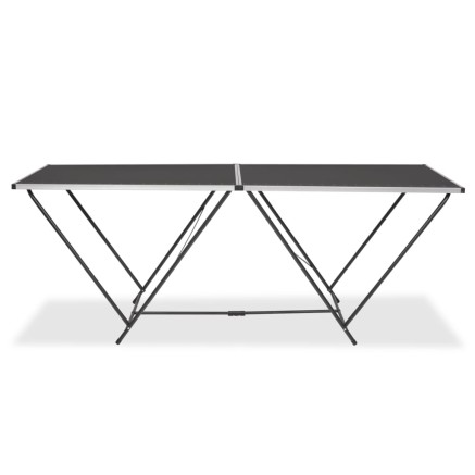 Table pliable de collage MDF et aluminium 200 x 60 x 78 cm 2
