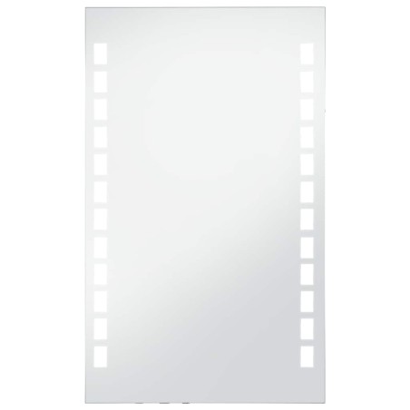 Miroir mural à LED pour salle de bains 60x100 cm