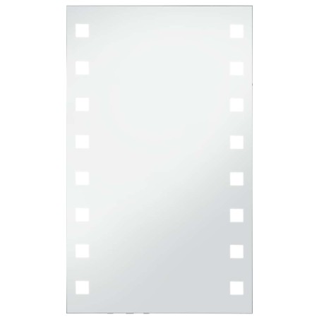 Miroir mural à LED pour salle de bains 60x100 cm