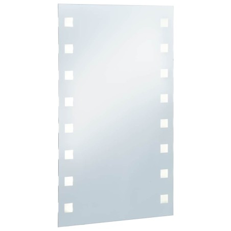 Miroir mural à LED pour salle de bains 60x100 cm