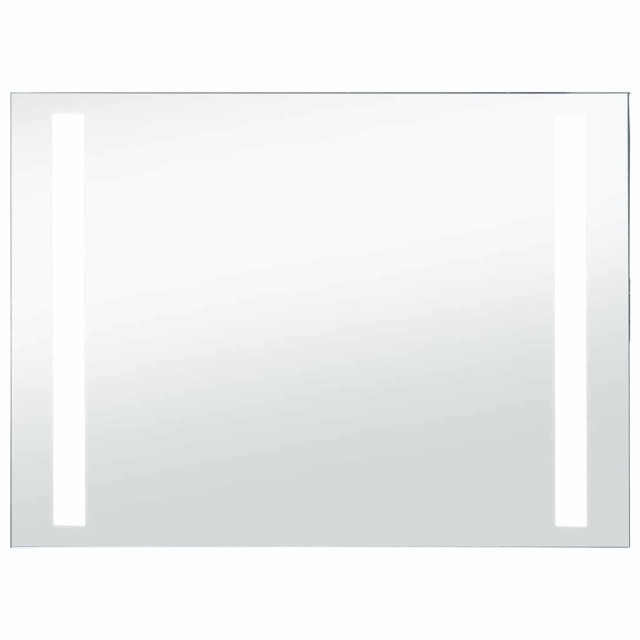 Miroir mural à LED pour salle de bains 100x60 cm