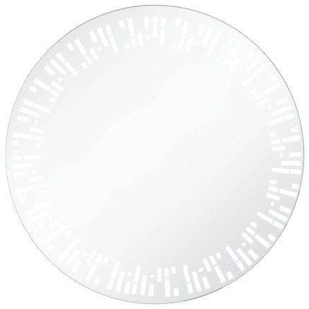 Miroir à LED pour salle de bain 80 cm 2