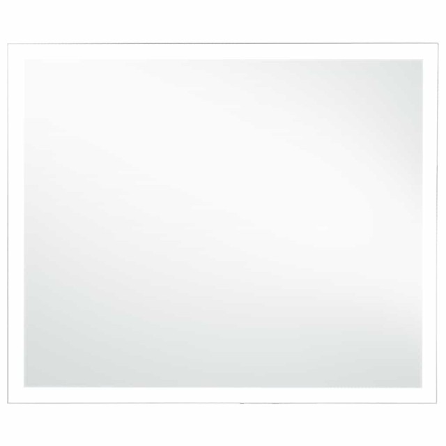 Miroir mural à LED pour salle de bains 80x60 cm