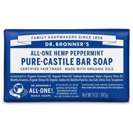 Handseife Dr Bronner's All One Hemp Peppermint 140 g