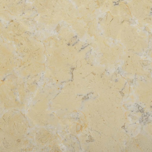 Dessus de table Crème Ø40x2,5 cm Marbre