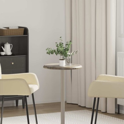 Dessus de table Gris Ø40x2,5 cm Marbre