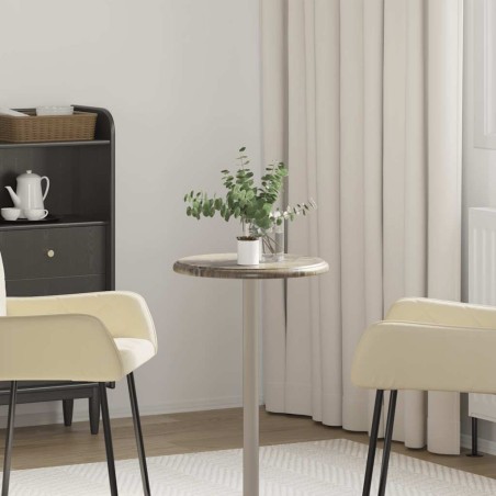 Dessus de table Gris Ø40x2,5 cm Marbre