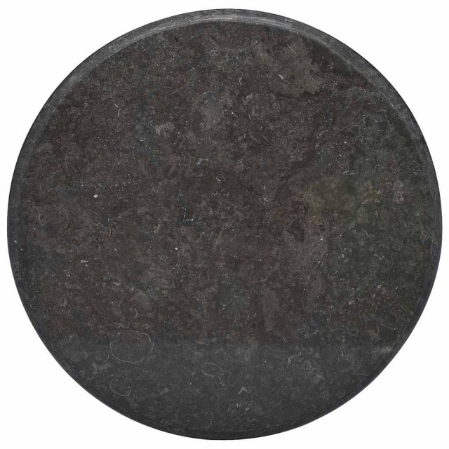 Dessus de table Noir Ø60x2,5 cm Marbre