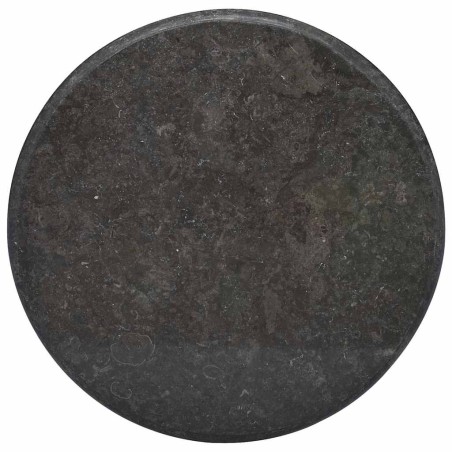 Dessus de table Noir Ø60x2,5 cm Marbre