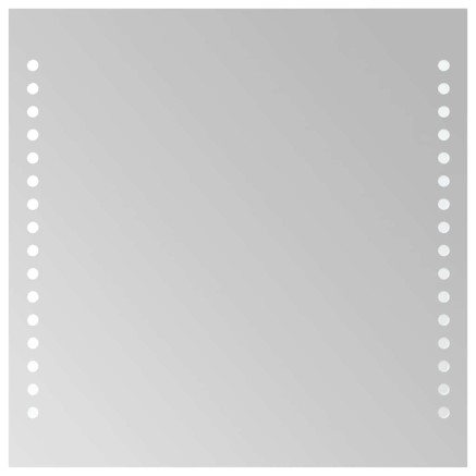 Miroir de salle de bain à LED 30x30 cm 2