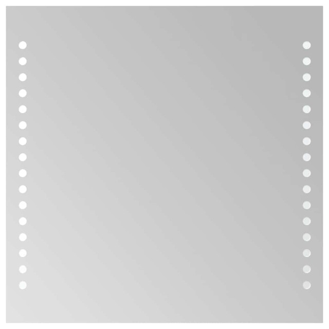 Miroir de salle de bain à LED 30x30 cm