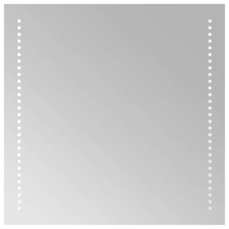 Miroir de salle de bain à LED 50x50 cm