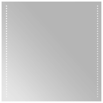Miroir de salle de bain à LED 60x60 cm 2
