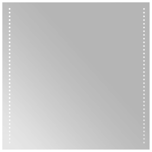 Miroir de salle de bain à LED 60x60 cm