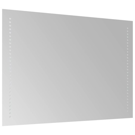 Miroir de salle de bain à LED 70x50 cm