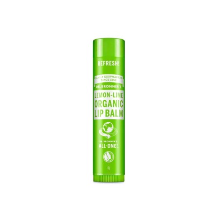 Bálsamo Labial Dr Bronner's Lemon Lime 4 g Transparente
