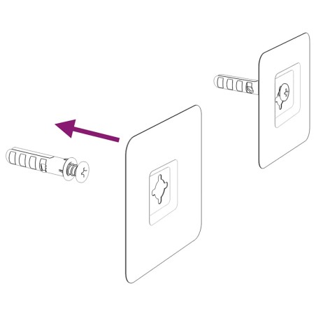 Miroir de salle de bain à LED 100x50 cm