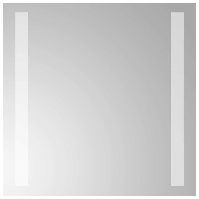 Miroir de salle de bain à LED 30x30 cm