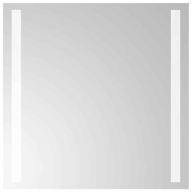 Miroir de salle de bain à LED 40x40 cm