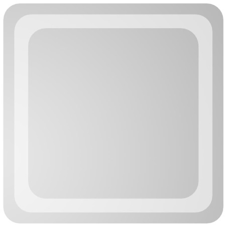 Miroir de salle de bain à LED 40x40 cm