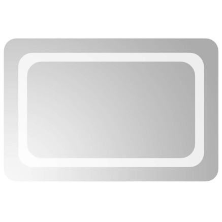 Miroir de salle de bain à LED 60x40 cm 2