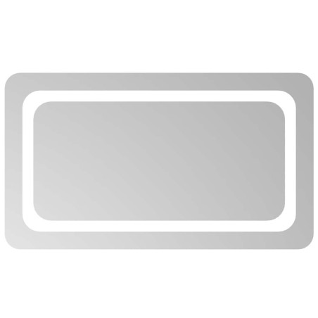 Miroir de salle de bain à LED 70x40 cm