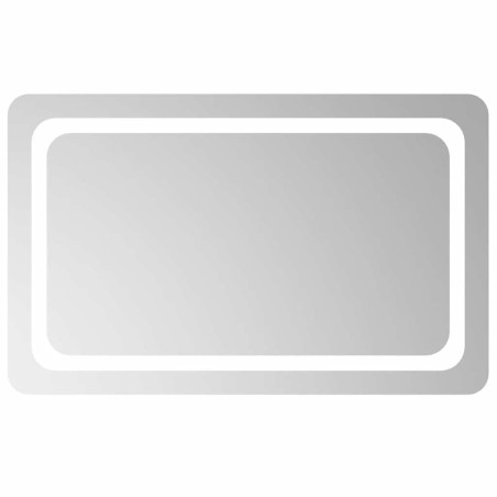 Miroir de salle de bain à LED 80x50 cm